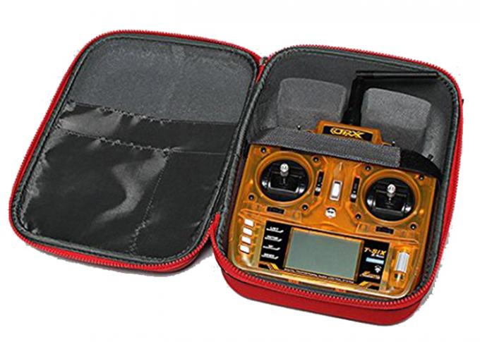 Carbon Fiber PU Coating RC Transmitter Carrying Case Black Color