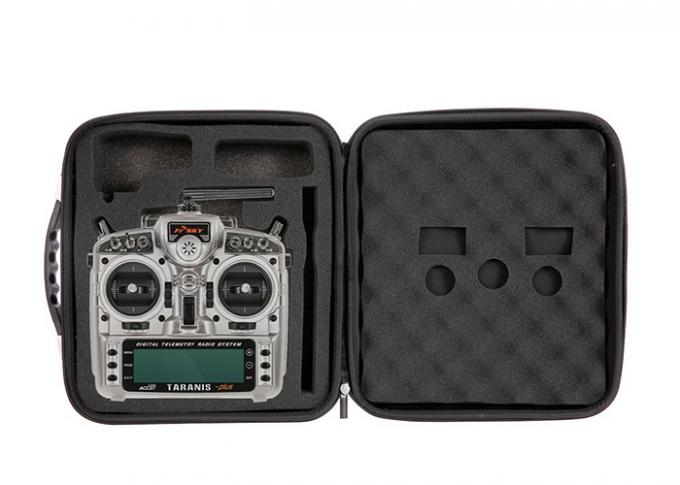 Carbon Fiber PU Coating RC Transmitter Carrying Case Black Color