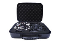 Hard Eva Case Black Carbon Fiber PU Fabric Waterproof Mini Drone Bag 32*23*8 cm