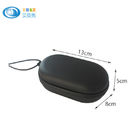 Portable PU Leather Hard EVA Headphone Case Carrying For MP3 Earphone