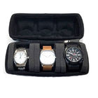 Pu Leather Travel / Storage EVA Watch Case 3.5 X 3.5 X 8.5 Inch Size