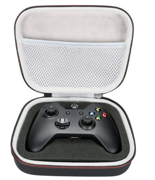 LINTAI EVA Hard Case Carrying Portable Storage Bag for Xbox One/Xbox One S/Xbox One X Controller with Mesh pocket