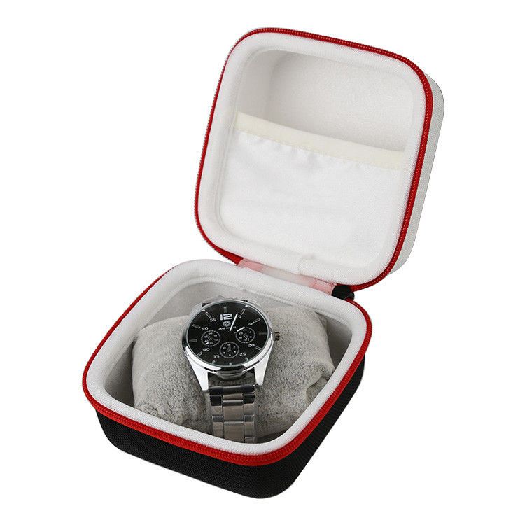 Custom LogoTravel Portable Shockproof Empty Watches Storage Hard Shell Case EVA Watch Boxes Cases