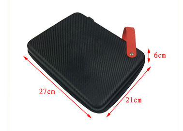 Small Size Lenovo Laptop Case Carbon Fiber PU Fabric with Handle 270*210*60mm