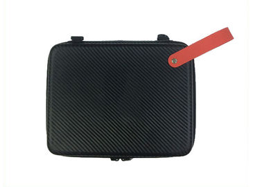Small Size Lenovo Laptop Case Carbon Fiber PU Fabric with Handle 270*210*60mm