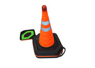 Black EVA Tool Case Orange Roadblock 335*335*120 MM for Car Tools