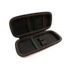 Durable E - Cig Hard Eva Case Holder For Shisha Pens / Charger / Liquid Pink