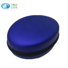 Blue High Quality PU and EVA headphone case,headphone protective case
