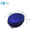 Blue High Quality PU and EVA headphone case,headphone protective case