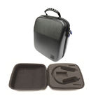 Portable EVA Headphone Case , Hard Shell Earphone Carrying Case PU + EVA