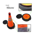 Safety Hard Tool Case , Eva Shockproof Case Roadside Emergency Kits With Cone For Car