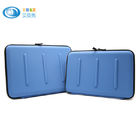 Blue Custom Logo Laptop Carrying Case , Shockproof 11.6 Laptop Hard Case