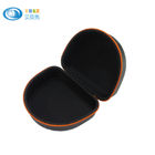 Black Color EVA Headphone Case For Audio Technical , Shockproof EVA Foam Case