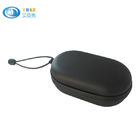 Portable PU Leather Hard EVA Headphone Case Carrying For MP3 Earphone