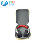 Custom Make Golden Hard Eva Protective Case , Storage Eva Headphone Case
