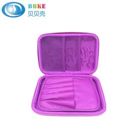 Custom Waterproof Colorful PU Leather EVA Pencil Case No Handle 220x150x40mm