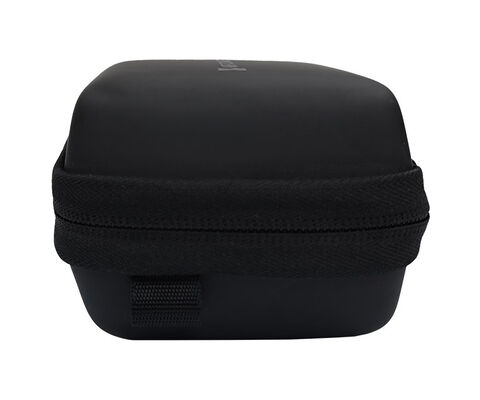 Waterproof Small Headphone Earbud Carrying Storage Pouch Black Eva Mini Earphone Charging Case With Zipper Custom