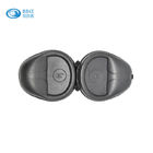 Customizable Water Resistant EVA Headphone Case With Double Open Metal Zipper