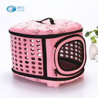Lightweight Oval Waterproof EVA Storage Bag For Women Pink Or Gold Color