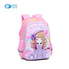 Pink EVA Tool Case With Zipper / Large Capacity Children School Bag