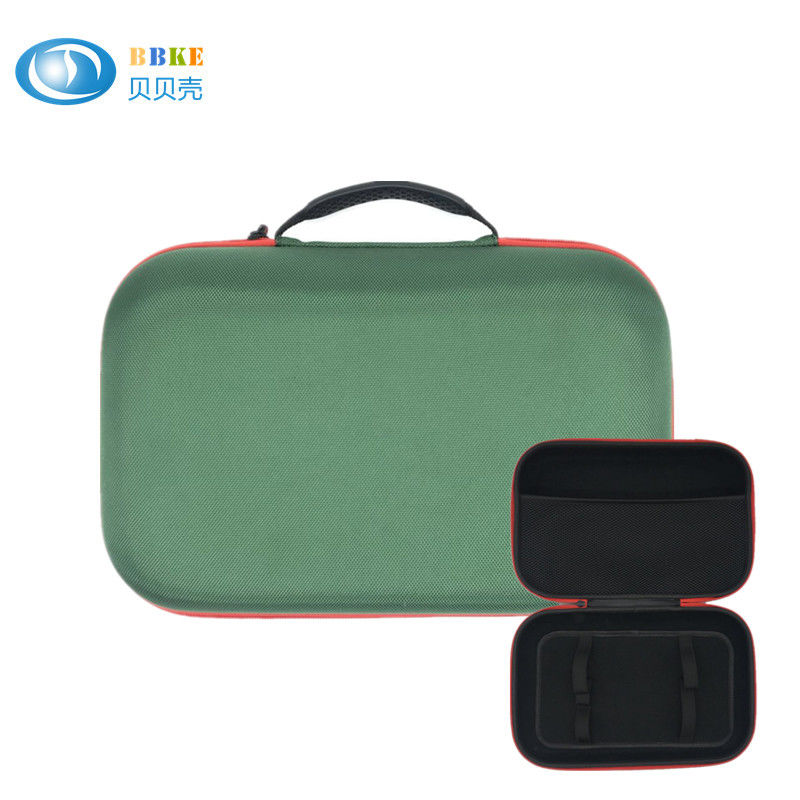 Green Color Hard Shell Eva Protective Case For Emergency Care First Aid Kit Case