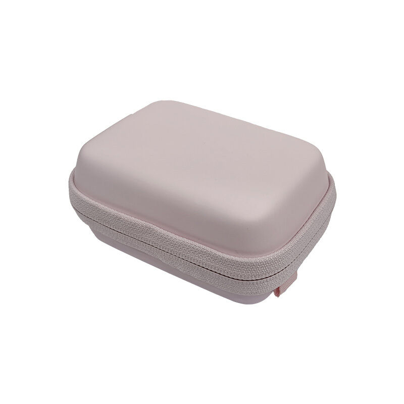 Promotional Coin Purse Data Cable Storage Box Portable Wireless Earphone Cases Wholesale Custom Eva Case With Logo
