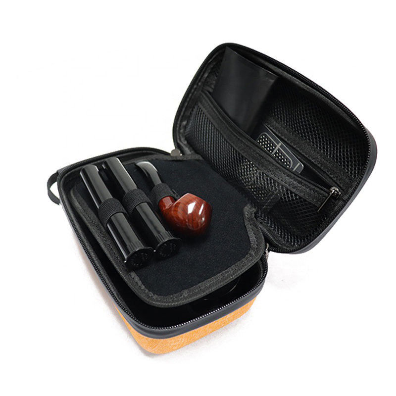 ISO9001 Travel EVA Smell Proof Case With Lock Carbon Lining