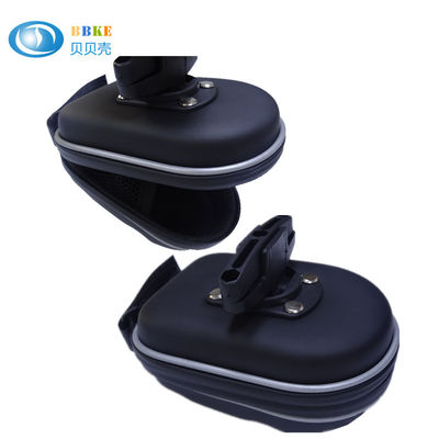 Black Color Mini PU Bike Saddle Bags , Under Bicycle Saddle Bags Waterproof
