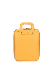 Yellow PU Spandex EVA Travel Case With Mesh Pockets / Custom Laptop Hard Case