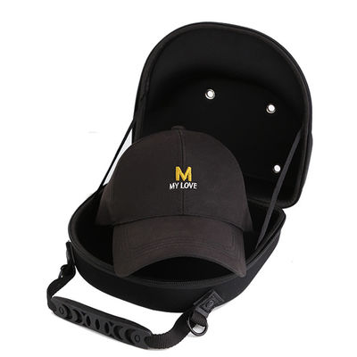 Anti Friction Custom Baseball Cap Carrier , H21cm Baseball Cap Travel Case